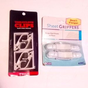 Tablecloth clips &Sheet Grippers